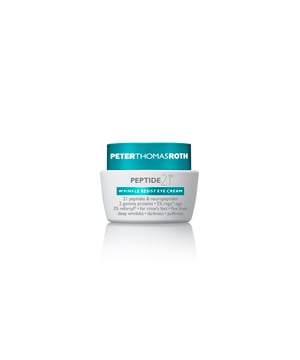 Verpakt met 21 peptiden en neuropeptiden, 2 gamma-eiwitten, 5% Regu®-Age en 3% Reforcyl®, helpt deze anti-aging oogcrème voor rimpels de oogcontour er merkbaar jonger uit te laten zien. Geavanceerde peptiden en neuropeptiden helpen zichtbaar kraaienpootjes, fijne lijntjes en diepe rimpels onder de ogen te verminderen. Gamma-eiwitten maken gebruik van de kracht van Aziatische natto-gom, een baanbrekend ingrediënt dat de elasticiteit, uitstraling, ongelijkmatige teint en textuur helpt verbeteren. 5% Regu®-Age werkt om donkere ogen en wallen onder de ogen te verminderen, terwijl 3% Reforcyl® helpt om de gerimpelde, ouder wordende huid te hydrateren en glad te strijken. Deze verhelderende crème voor onder de ogen voor rimpels laat het tere gebied rond de ogen er helderder en jeugdiger uitzien.