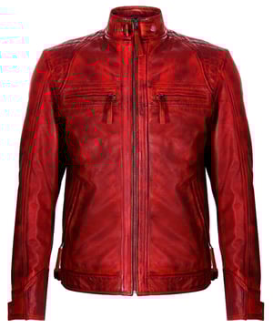 Esta chaqueta, que transmite el espíritu clásico de un motorista, rezuma estilo. Este diseño de corte ajustado, suntuosamente confeccionado en suave piel de napa, presenta una elegante silueta de motorista que ofrece una sofisticación elegante. Esta chaqueta cuenta con hombros acolchados, una cremallera YKK que se cierra en la parte delantera hasta un cuello corto con solapa e incluye cuatro bolsillos externos para mayor practicidad. Los puños se pueden abotonar y la cintura también se puede ajustar para brindar un ajuste más personalizado. Disponible en otros colores.