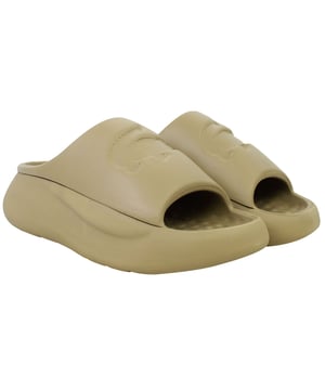 The Lacoste Serve Slide 3.0 223 1 CFA Women's Brown Sliders are a stylish and practical choice for casual wear, poolside lounging, or beach outings. With a sleek design and premium comfort, these sliders offer versatility and durability for everyday use.
Â 
Key Features:
Ergonomic Footbed: 

Contoured design provides superior comfort and support, ensuring a comfortable fit throughout the day.


Durable Synthetic Strap: 

Features the iconic Lacoste crocodile logo embossed for a stylish and recognizable touch.


Slip-On Design: 

Easy to wear, making them perfect for leisure or quick outings.


Textured Rubber Outsole: 

Ensures reliable grip and stability on various surfaces, including wet conditions.


Lightweight Construction: 

Reduces fatigue, making these sliders ideal for extended wear.


Water-Resistant Materials: 

Suitable for pool, shower, or beach environments, withstanding exposure to water.


Elegant Brown Colorway: 

A versatile and modern shade that complements casual and summer outfits.


Â 
The Lacoste Serve Slide 3.0 223 1 CFA Women's Brown Sliders combine iconic branding with everyday functionality, making them an excellent choice for stylish and comfortable footwear during relaxed occasions.