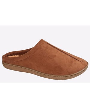 Treat your feet to sumptuous comfort with these Zedzzz Alex mule slippers, boasting a soft microfibre upper, a faux wool lining, and a durable rubber outsole.
- Microfibre upper
- Slip on design
- Faux fur lining
- Textile Covered TPR Sole
