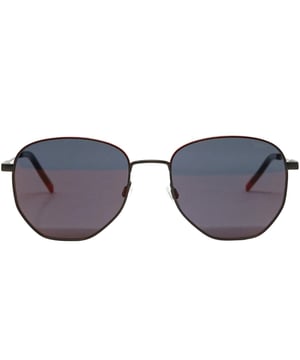 Hugo Boss HG1178 AOMS BLX Black Sunglasses. Be the envy of your friends and colleagues with the Hugo Boss Black Sunglass! These stylish sunglasses offer a classic yet modern look that will add a touch of sophistication to any outfit. The Hugo Boss Black Sunglass provide enhanced durability and maximum comfort. Get a cool, confident look with the Hugo Boss Black Sunglass!. Hugo Boss Black Sunglass, Lens Width = 55mm, Nose Bridge Width = 19mm, Arm Length = 145mm. Branded Sunglasses Case and Cleaning Cloth Included. 100% Protection Against UVA and UVB Sunlight and Conform to British Standard EN 1836:2005. Hugo Boss HG1178 AOMS BLX Black Sunglasses