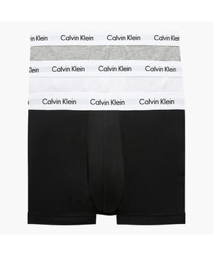 DETAILS
COTTON STRETCH – classic designs and everyday style cut from soft cotton with enough stretch to ensure a superior fit.  • cotton elastane blend • medium rise waist • Calvin Klein signature elastic waistband  95% cotton 5% elastane machine wash tumble dry low fits true to size  Boxers, trunks and briefs can only be returned if unopened in original packaging, unworn and in the same condition as delivered, with all tags attached.
Style #: 0000U2662G
