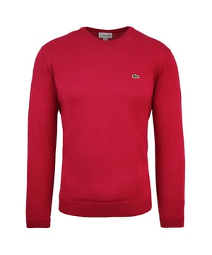 Lacoste Logo Herren rosa Pullover