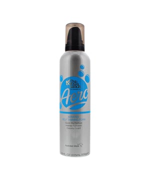Bondi Sands Aero Dark Tanning Foam is a dark aerated self-tanning foam that comes in a lightweight aerosol foam, and leaves skin with a deep, intense, long lasting Australian tan. The foam has a coconut based scent and contains Jojoba and Vitamin E for intense hydration..