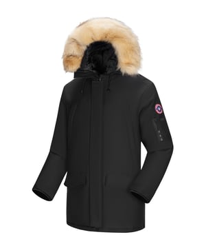 Subprime parka voor heren. De parka is gemaakt van hoogwaardig polyester en heeft een warme binnenvoering. Ideaal voor de koude wintermaanden. De bontkraag is van namaakbont en is afneembaar.  Merk: SubprimeModelnaam: Parka TommyCategorie: winterjas herenMaterialen: polyesterKleur: zwart