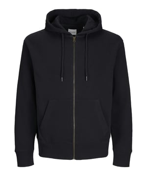 Diese Sweatjacke kombiniert lässigen Style mit unvergleichlichem Komfort. Der lockere Schnitt sorgt für eine entspannte Passform, die dir maximale Bewegungsfreiheit bietet. Mit dem praktischen Reißverschluss kannst du sie ganz nach Belieben anpassen, während die Kapuze mit Tunnelzug zusätzlichen Schutz und Flexibilität bietet. Die klassischen Kängurutaschen bieten nicht nur praktischen Stauraum, sondern auch die Möglichkeit, deine Hände bequem zu wärmen. Bündchen an den Ärmelabschlüssen und am Saum garantieren einen perfekten Sitz und verhindern ein Verrutschen. Der weiche Stoff fühlt sich angenehm auf der Haut an und sorgt für hohen Tragekomfort – den ganzen Tag lang. Diese Jacke ist der ideale Begleiter für sportliche Aktivitäten oder entspannte Tage zuhause. Ihr minimalistisches Design lässt sich mühelos mit verschiedenen Outfits kombinieren. Ob bei Wind und Wetter oder bei gemütlichen Stunden, sie bietet dir immer den nötigen Komfort. Hol dir dieses Must-have und erlebe, was es heißt, sich rundum wohlzufühlen.