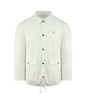 Vans fuera de la pared chaqueta blanca para hombre de manga larga VA2RL2WHT