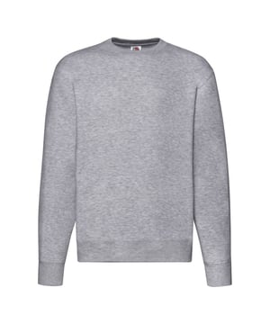 Materiaal: 70% katoen, 30% polyester. Stof: Elastane. Ontwerp: Eenvoudig. 280gsm. Zoom: Elastisch, Geribd. Rug Nek Tape. Halslijn: Crew Neck, Ribbed. Manchet: Elastisch, Geribd. Mouwtype: Met lange mouwen, ingezet. Bevestiging: Trek aan de achterkant. Duurzaamheid: Oeko-Tex Standaard 100 Gecertificeerd, WRAP Gecertificeerd.