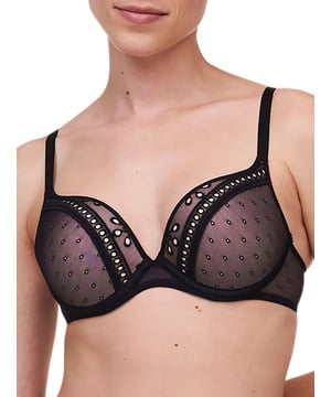 Passionata Prisca Extra Push-Up Bra. With padded cups and a plunging neckline. Product is recommended hand wash only.