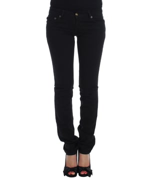 Preciosos jeans JUST CAVALLI completamente nuevos con etiquetas  
100% Auténticos  
Ajuste slim skinny  
Color: Negro  
Material: 97% Algodón 3% Elastano  
Cierre: Cremallera  
Detalles del logo  
Hecho en Italia