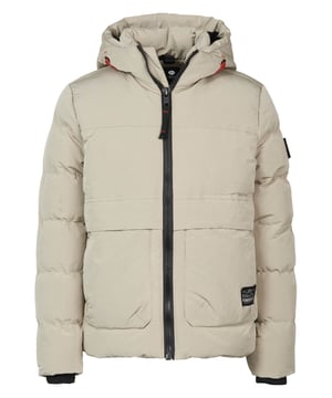 Gefütterte Jacke mit Reißverschluss und Kapuze. Die Jacke hat zwei Eingrifftaschen und eine Innentasche. Erhältlich in verschiedenen Farben. Das Innenfutter besteht aus 100 % recyceltem Polyester.Gefütterte JackeReißverschluss und Kapuze85 % Polyester, 15 % PolyamidInnenfutter aus 100 % recyceltem PolyesterDas Model ist 149 cm groß und trägt Größe 152.