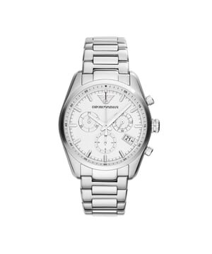 Emporio Armani AR6013 - Damenuhr Quarz aus Edelstahl• Material: Edelstahl• Glas: Mineral• Armband: Edelstahl• Farbe: Silber• Wasserbeständigkeit: 100 m (10 ATM)• Gehäusegröße: 49 mm