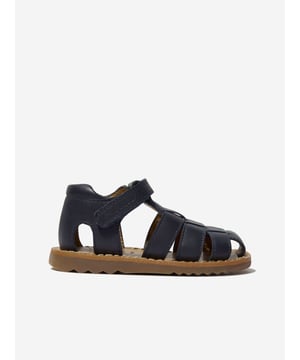 Introducing the Kids Leather Waff Papy Sandals in Navy from Pom D Api. An exquisite addition to your child's summer attire, unisex and unarguably comfortable. Here are some unique features of the product:Upscale Design: The high-end navy sandals reflect sophistication, making your kid a trendsetter in every gathering.Premium Leather: The Papy Sandals are crafted from supreme quality leather ensuring durability, breathability and providing maximum comfort.Summer Staple: These are the perfect sandals for summer, light, cool and trendy, making your child stand out.Get your hands on these stylish Kids Leather Waff Papy Sandals in Navy from Pom D Api and enrich your Unisex glam!
