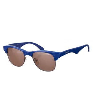 Gafas de sol, con montura de acetato.
Color Azul
Forma ovalada.
Lentes de color Marrón
Patillas de acetato con el nombre de la marca a contraste.
100% Protección UV. 
Cristales antirreflejo.

Más Información:
Medidas:
Alto lente: 43 mm.
Ancho lente: 51 mm.
Puente: 19 mm.
Patillas: 145 mm.

Incluye: Todos nuestros productos se envían en el interior de su estuche original, el cual incluye una gamuza limpia cristales y los certificados de autenticidad y garantía.