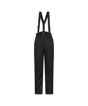 Waterproof Rating: 10000mm. 5000g/m²/24hrs. Pockets: 2 Side Pockets, Zip. Contents: 1 Braces. Adjustable Braces, Attachment Clip, Belt Loops, Scuff Guards, Side Zip Ankles, Snow Gaiters. Fabric Technology: Breathable, Durable, Heat Retention, Insulating, PrimaLoft, RECCO, Thermal, Waterproof. Sustainability: Eco Friendly, Made from Recycled Materials. Hem: Elasticated, Stud. Design: Logo. Fastening: Stud, Zip Fly.
