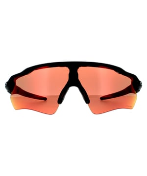 Oakley Sunglasses Radar EV Path OO9208-90 Matte Black Prizm Trail Torch after decades of research with the worlds leading athletes Oakley has enhanced their classic Radar range here with an extended field of view from a taller lens and also improved the venting and added more unobtanium for better grip. High Definition Optics continue to provide clarity of vision and the latest lens colours such as the Prizm range give further enhancement.