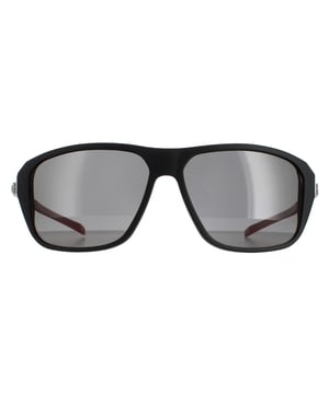 Las Chopard rectangle men's matt sandblasted black smoke polarised SCH292 son unas modernas gafas rectangulares fabricadas en acetato ligero. Las patillas finas incorporan el logotipo de Chopard para garantizar la autenticidad de la marca.