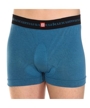 Boxer Kukuxumusu.
 Illustrations of the brand as decoration on the boxer briefs.
 It is a thin, elastic, soft, comfortable and fun boxer! An option to dress inside with a touch of good humor and infect yourself with it all day. The fabric adapts very well to the body so that when you wear it you don't even notice it. The rubber bands and thread with which it is made are ultra soft.
 Elastic waistband with the brand name printed consecutively.
 Matching seams.
 Composition: 85% Cotton, 9% Polyamide, 6% Elastane
 Care:
Care:
 - Machine wash maximum 30ºC.
 - Do not use bleach.
 - Iron at low temperature.
 - Do not use dryer.
 - Do not dry clean.