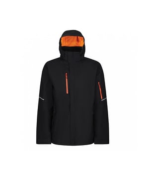 Stof: Isotex, Polyester. Voering: Gaas, Polyester, Thermo-Reflect. Ontwerp: Eenvoudig. Stoftechnologie: Ademend, Stretch, Waterdicht, Winddicht. Kinbeschermer, Uitgesneden etiket, Zoom met trekkoord, Reflecterend Detail, Met linnen gevoerde kraag, Getapete naad. Manchet: Verstelbaar. Halslijn: Hoge Hals, Hooded. Mouwtype: Met lange mouwen. Eigenschappen van de kap: Verstelbaar, Verborgen. Zakken: 1 borstzak, 1 mouwzak, 1 RFID-blokkeerzak, 2 voorzakken. Sluiting: Volledige rits, stormklep, ritsbescherming. Voldoet aan de veiligheidsnorm: EN343:2003 A1:2007 Klasse 3:2.