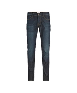 Vaqueros para hombre de la marca Jack & Jones. Los pantalones están confeccionados en algodón, poliéster y elastano de alta calidad. Gracias al elastano, el pantalón es muy elástico y se ajusta perfectamente.  Marca: Jack & JonesNombre del modelo: Glenn IconCategoría: vaqueros para hombreComponentes: algodón, poliéster, elastanoColor: azul