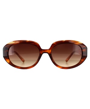Las gafas de sol Ted Baker Oval Womens Brown Horn Brown Gradient TB1689 Penny son una fusión de elegancia moderna y encanto atemporal. Estas gafas cuentan con una montura fina adornada con los elementos característicos de Ted Baker, que combinan sofisticación y estilo contemporáneo sin esfuerzo. La refinada silueta irradia confianza, mientras que las lentes de alta calidad garantizan una claridad impecable y una protección UV fiable, ofreciendo moda y funcionalidad en un diseño elegante.