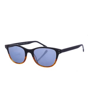 Gafas de sol Zen con montura de acetato.
Color Caramelo-negro
Forma squared.
Lentes de color Gris
Patillas de acetato.
100% Protección UV. 
Incluye una funda neutra de tela.

Medidas  Alto lente: 47 mm
Ancho lente: 50 mm.
Puente: 20 mm.
Patillas: 145 mm.


Limpieza y manutención:
-Limpiar las gafas con agua y jabón (neutro).
- No utilice paños sucios o abrasivos, que puedan alterar las características de los filtros.
- Utilice solo accesorios y repuestos originales.