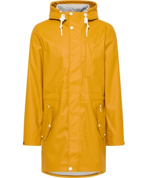 keine Füllung  Schlechtwetter-Genie! Ob Regen oder Wind, der Regenparka, der gleichzeitig auch als Übergangsjacke fungiert, ist von ICEBOUND designt und lässt Sie garantiert nicht im Stich. Gefertigt aus einem wasserdichten Obermaterial sind es die versiegelten Nähte, der verdeckte Reißverschluss und die große Kapuze, die den funktionalen Allrounder ausmachen. Für besonders angenehmen Tragekomfort sorgt ein weiches Jersey-Innenfutter in Melange sowie eine innen liegende Taillenkordel. Zwei seitliche Eingrifftaschen, eine Innentasche und die Brusttasche mit Reißverschluss runden den Style gekonnt ab. Genießen Sie die Natur, auch wenn das Wetter mal nicht mitspielt.  Regenmantel
