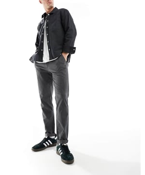 Trousers & Chinos by Jack & Jones These are going to be *well loved* Regular rise Belt loops Functional pockets Regular, tapered fitSold By: Asos