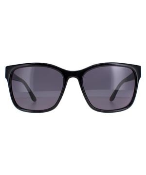 Elle Square Womens Black Grey 14875  Sunglasses are a modern square design that effortlessly combines elegance with a touch of edginess. The frame is expertly crafted from high-quality acetate, ensuring durability and a comfortable fit that lasts all day.