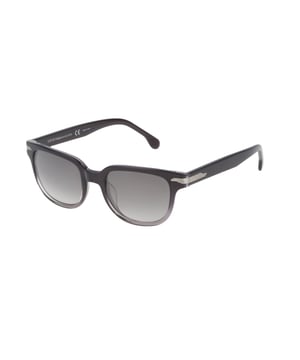 Gafas de sol unisex de color gris - Lozza SL4067M497P7X• material: acetato• color: gris• tamaño: 49/20/145 mm (longitud de la lente / ancho del puente / longitud de la varilla)  FRAME COLOR: GRIGIO SCURO TRANSPARENT GLOSS