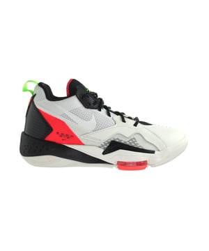 Jordan Jordan Zoom '92 Lace-Up Multicolor Leather Mens Trainers CK9183 100