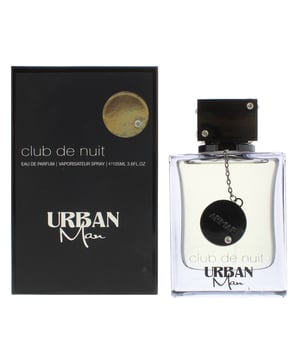 Club De Nuit Urban Man by Armaf is a woody spicy fragrance for men.  Top notes grapefruit bergamot cardamom mint.  Middle notes ginger nutmeg cedar lavender.  Base notes sandalwood vetiver oakmoss patchouli.  Club De Nuit Urban Man was launched in 2017.