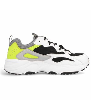 Fila Ray Tracer Low Lace-Up White Synthetic Mens Entrenadores 1010814_90X