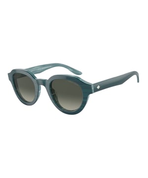 Giorgio Armani Vrouwen Zonnebril AR8172U597071 - Materiaal: Acetaat - Kleur frame: Groen - Afmetingen: 51/22/145 mm (Diameter lens / Brug formaat / Lengte veren)