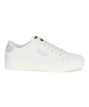 Zapatillas PME Legend para él. Están fabricadas en piel sintética y tejido de alta calidad. La zapatilla tiene una plantilla extraíble de EVA, que proporciona una buena amortiguación.  Marca: PME LegendNombre del modelo: CariorCategoría: sneakers hombreMateriales: piel sintética/textilColor: blanco