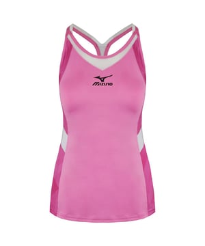 Mizuno DryLite Women's Pink/White Tank Top â€" een perfecte samensmelting van stijl en prestaties, ontworpen om je atletische ervaring te verbeteren. Deze tanktop is met precisie gemaakt en bevat de geavanceerde DryLite-technologie van Mizuno. Hij zorgt voor optimaal comfort en stijl voor vrouwen die verschillende sporten en activiteiten beoefenen. Hier volgt een gedetailleerde beschrijving met de belangrijkste kenmerken:

 DryLite Technologie:  De Mizuno DryLite Women's Tank Top is uitgerust met de innovatieve DryLite technologie, die superieure vochtafvoerende eigenschappen biedt. Deze geavanceerde functie trekt zweet efficiënt weg van het lichaam, zodat je droog en comfortabel blijft tijdens je meest intensieve workouts.

 Ademende stofconstructie:  De tank top is gemaakt van ademende stof en bevordert een optimale luchtstroom. Ervaar verbeterde ventilatie, zodat u koel en gefocust blijft, zelfs tijdens activiteiten met veel impact.

 Racerback-ontwerp voor bewegingsvrijheid:  De tanktop heeft een racerbackontwerp dat niet alleen een trendy esthetiek toevoegt, maar ook zorgt voor onbeperkte bewegingsvrijheid. Of u nu hardloopt, rekt of sport, het racerbackontwerp zorgt voor een volledig bewegingsbereik.

 Lichtgewicht en comfortabel:  De tanktop is ontworpen met een lichtgewicht gevoel dat bulk minimaliseert en zorgt voor een comfortabel en nauwelijks zichtbaar gevoel. Hierdoor kunt u zich concentreren op uw prestaties zonder de afleiding van zware of onhandige actieve kleding.

 Vrouwelijke pasvorm:  De tanktop heeft een vrouwelijke pasvorm die de natuurlijke rondingen van het lichaam aanvult en zorgt voor een flatterende en stijlvolle look. Het silhouet verbetert zowel de esthetiek als de prestaties, waardoor het een veelzijdige keuze is voor verschillende activiteiten.

 Eenvoudig onderhoud:  De tanktop is ontworpen met het oog op gemak en is gemakkelijk te onderhouden. Hij kan in de wasmachine en is sneldrogend, zodat hij altijd klaar is voor uw volgende training of avontuur.
