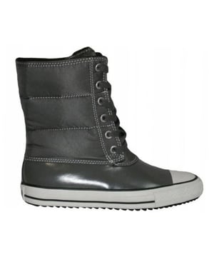 Converse Slushie Mid Veterschoenen Grijs Synthetisch Damesschoenen 525847C
