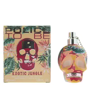 To Be Exotic Jungle For Woman by Police is an oriental floral fragrance for women. Top notes are lemon, black currant and plum. Middle notes are Osmanthus, jasmine and heliotrope. Base notes are suede, patchouli and vanilla. To Be Exotic Jungle For Woman was launched in 2019.