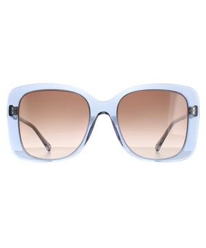 Las gafas de sol Chloe Square gradiente azul cristal marrón CH0125S para mujer son un elegante modelo cuadrado elaborado en acetato ligero. El logotipo de Chloe luce en las patillas finas para garantizar la autenticidad de la marca.