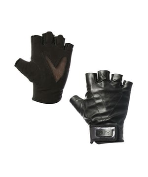 Puma x Selena Gomez Style Womens Biker Gloves Fingerless Black 041526 01
