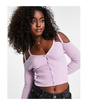 Miss selfridge off top the shoulder jumper