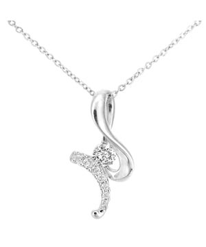 9K (375) White Gold: 1.57gr; # Diamond: 0.15ct