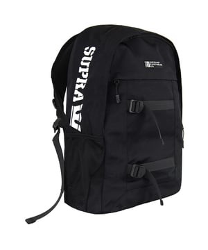 Supra Adjustable Strap Black Unisex Challenge Backpack BG092 008