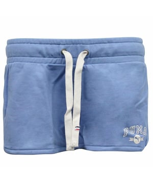 Puma Style Athletic Ultramarine Damen Slim Fit Gym Sweat Shorts 832144 14 P6C