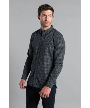 This long sleeve, button-down floral shirt from French Connection is a wardrobe staple in a unique design. Features button-down collar and button cuffs. Made from cotton fabric to ensure high quality and comfortable wear.