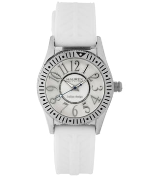 Haurex Italia: reloj blanco Promise para mujer