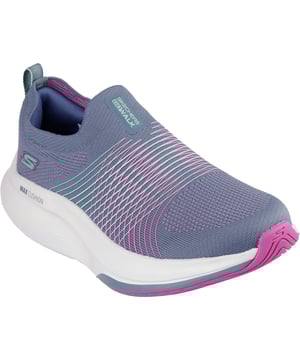 Geniet van maximaal comfort met een klassieke stijl in de Skechers GO WALK Max Walker - Sally. Dit innovatieve wandelontwerp heeft een gemanipuleerd gebreid bovenwerk met een haptische print en een Skechers Air-Cooled Goga Mat binnenzool.