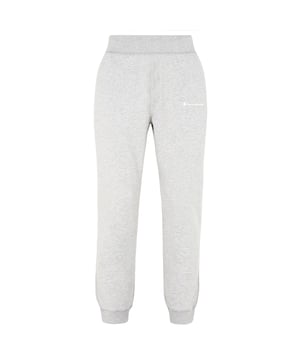 Champion Logo Track Pants Grey Boys Sports Joggers Bottoms 302227 006