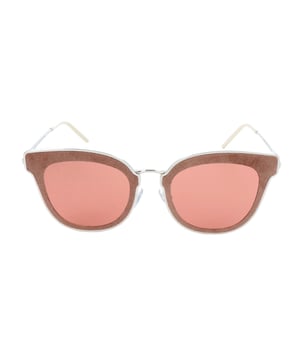 Jimmy Choo Vrouwen Zonnebril NILE-S-S0J - Materiaal: Metaal - Kleur frame: Grijs - Afmetingen: 63/12/140 mm (Diameter lens / Brug formaat / Lengte veren)