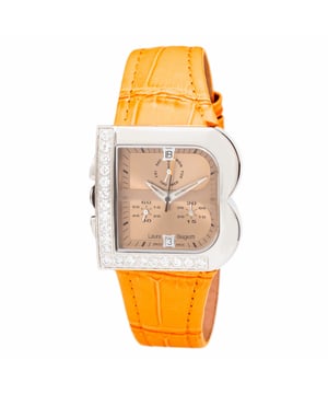 Laura Biagiotti LB0002-NA - Reloj para mujer cuarzo acero inoxidable• material: acero inoxidable• cristal: minèral• pulsera: cuero• correa: plateado• resistencia al agua: 0 m (0 ATM)• tamaño de la caja: 33 mm